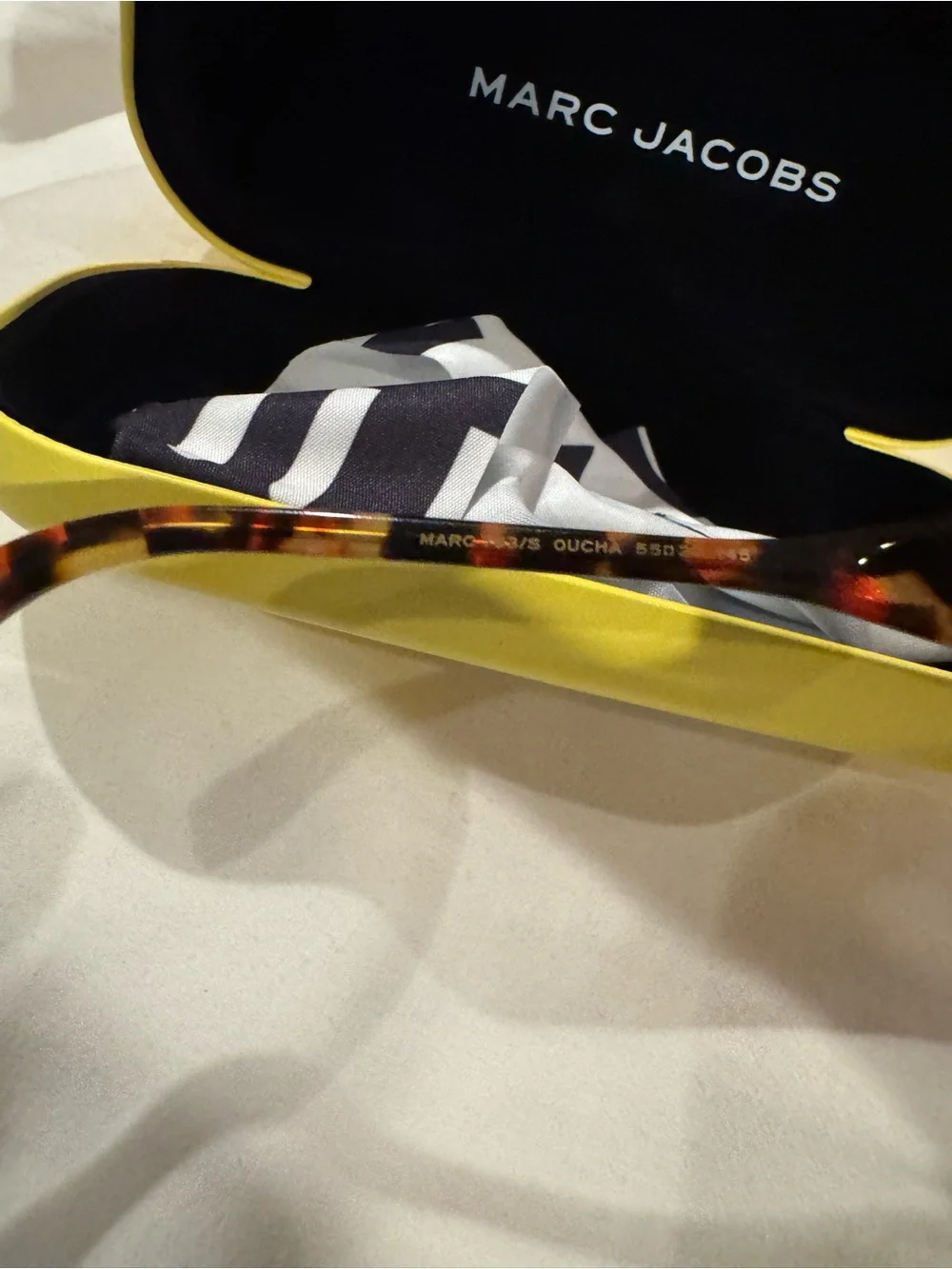 Marc Jacobs Women's Oversized Tortoiseshell Sunglasses